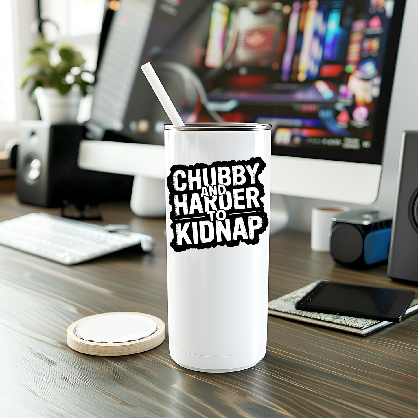 Funny Hard To Kidnap Vinyl Sticker
