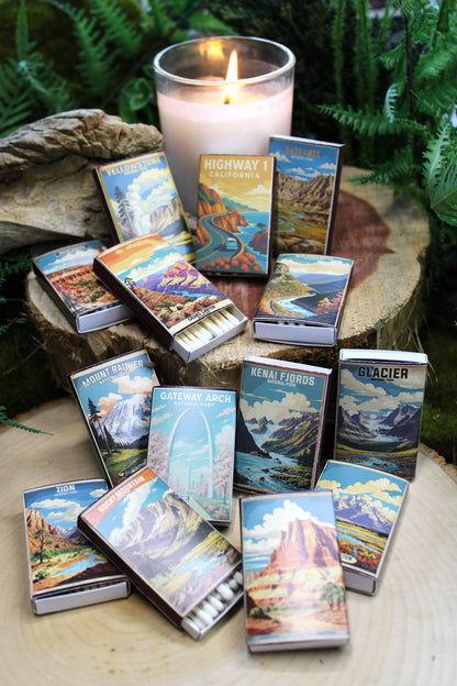 Capitol Reef Vintage-looking National Park Matchboxes