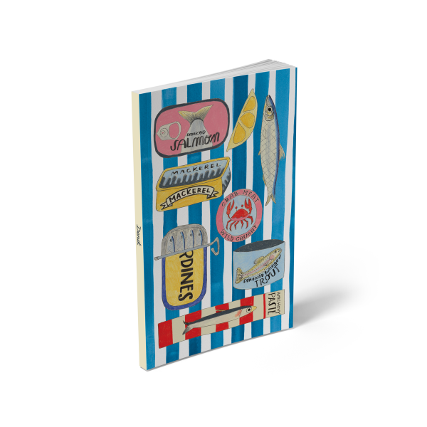 Denik Tinned Fish Soft Touch Layflat Notebook