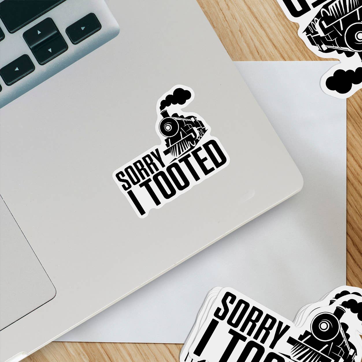 Sorry I Tooted Sticker